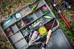 Big Bass Tackle Box and Gear