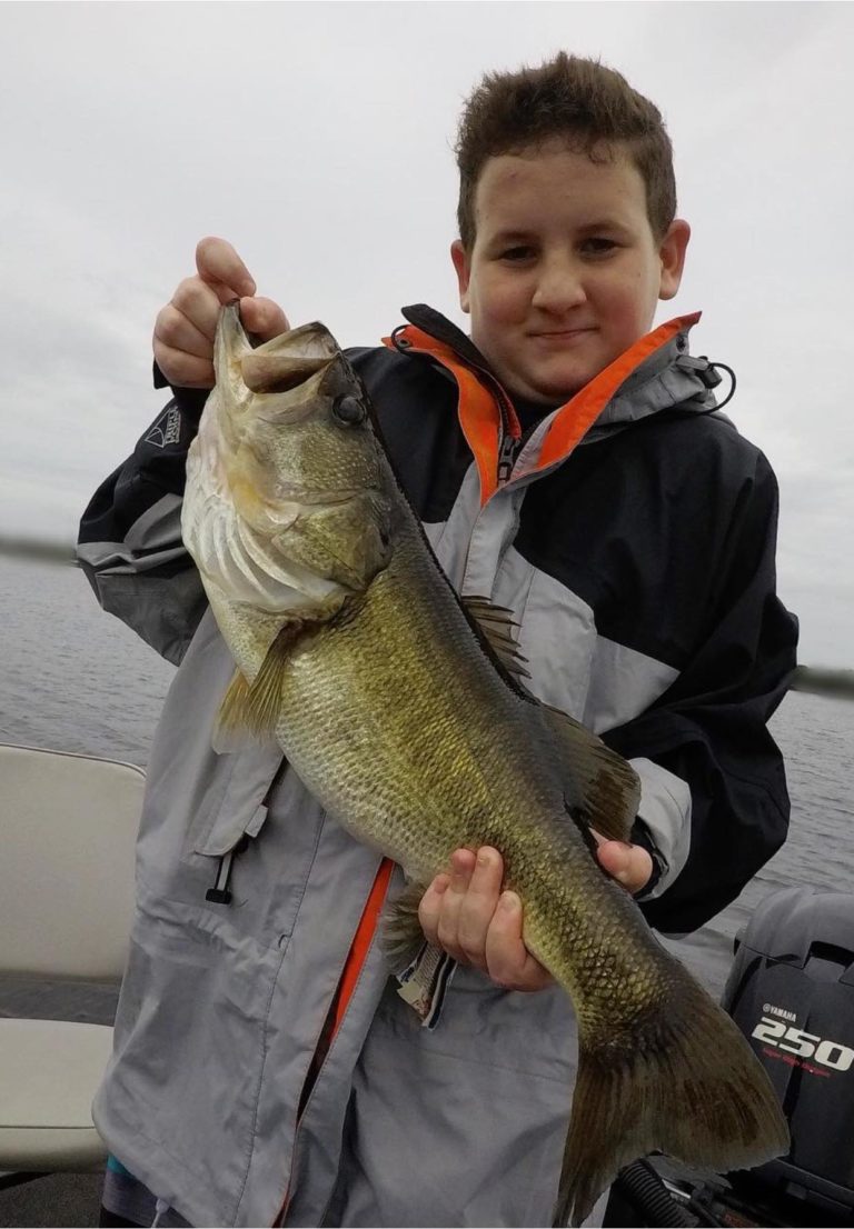 big bass guide florida fishing kid icky