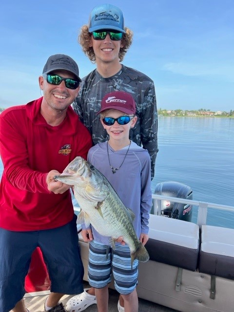 Kids Fishing Bass Florida Camp