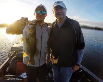 big bass guide florida fishing trip grandpa grandson